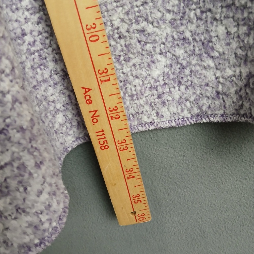 Alfani Intimate Cardigan Sweater Womens XL Purple Knit Open Front Shawl Collar - Picture 7 of 7